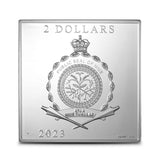 2023 Niue $2 - VAN GOGH STARRY NIGHT - 2oz 999 SILVER Coin