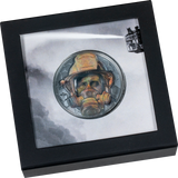 2021 Cook Islands $20 - REAL HEROES - FIREFIGHTER - 3oz 999 SILVER Coin