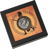 2021 $5 Cook Islands, ATHENA'S OWL - 1oz 999 Silver Coin