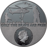 2022 Cook Islands $20 - REAL HEROES - SPECIAL FORCES - 3oz 999 SILVER Coin
