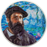 2023 2oz Silver Masters of Art CLAUDE MONET Proof Coin