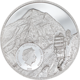 2023 Cook Islands $10- MT EVEREST - 2oz 999 Silver Coin