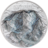2023 Cook Islands $10- MT EVEREST - 2oz 999 Silver Coin