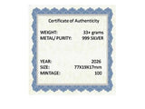 2026 33+ gram 999 Silver-Alien Mummy (Tall)