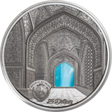 2020 $25 Palau, TIFFANY ART - ISFAHAN, 5oz 999 Silver Coin