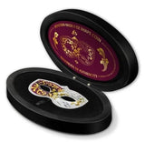 2023 Samoa $10  -VENETIAN MASK - 5oz 999 Silver Coin