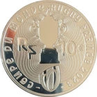 2022 10 Euros, 22.2gram 999 Silver Coin-RUGBY WORLD CUP FRANCE