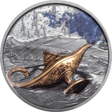 2021 $5 Palau - MAGICAL LAMP 1oz 999 SILVER Coin