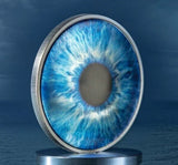 2022 Palau $5 - ColorEYEzed - 1oz 999 SILVER COIN, Box & COA