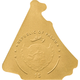 2022 Palau $1 - SAILBOAT        0.5 Gram 9999 Gold Coin